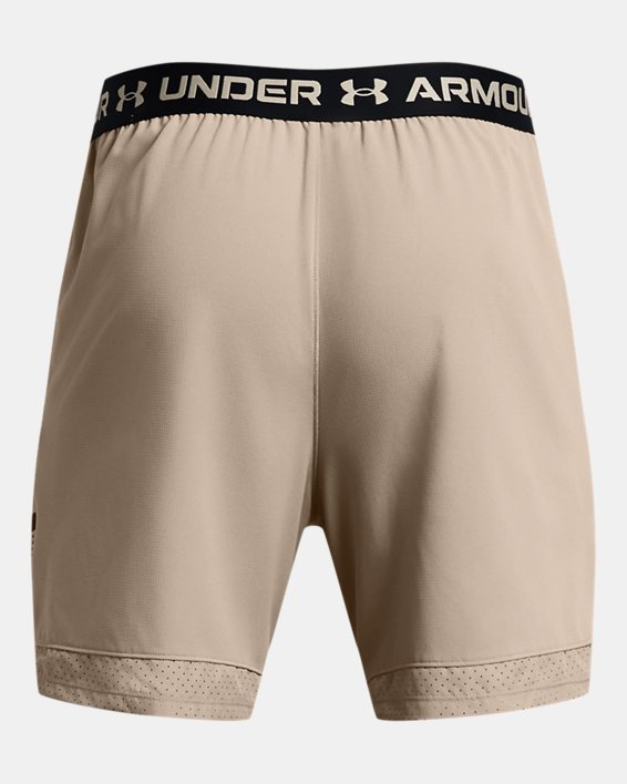 Men's UA Vanish Woven 6" Graphic Shorts in Brown image number 5